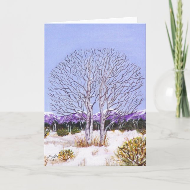 Doppelespen Karte (Vorderseite)