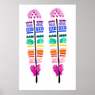 Doppelfederhalter Poster