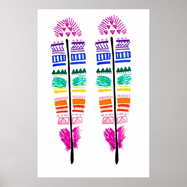 Doppelfederhalter Poster (Vorne)