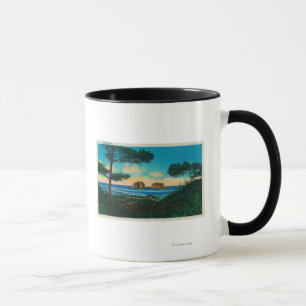 Doppelfelsen auf Oregon CoastCoast Tasse