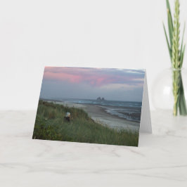 Doppelfelsen mit Frauen-Gruß-Karte Karte