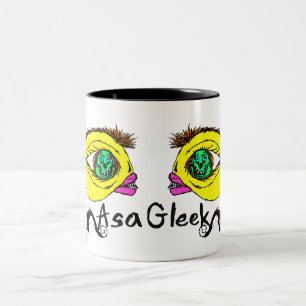 DOPPELfisch-TASSE Zweifarbige Tasse