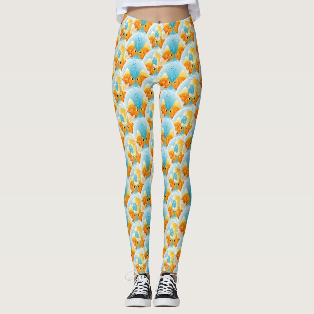 DOPPELfische Leggings (Vorderseite)