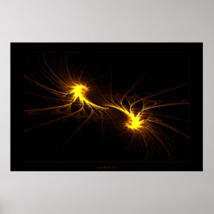 Doppelflammen Poster