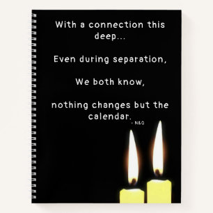 Doppelflammkugel-Trennung Notizbuch