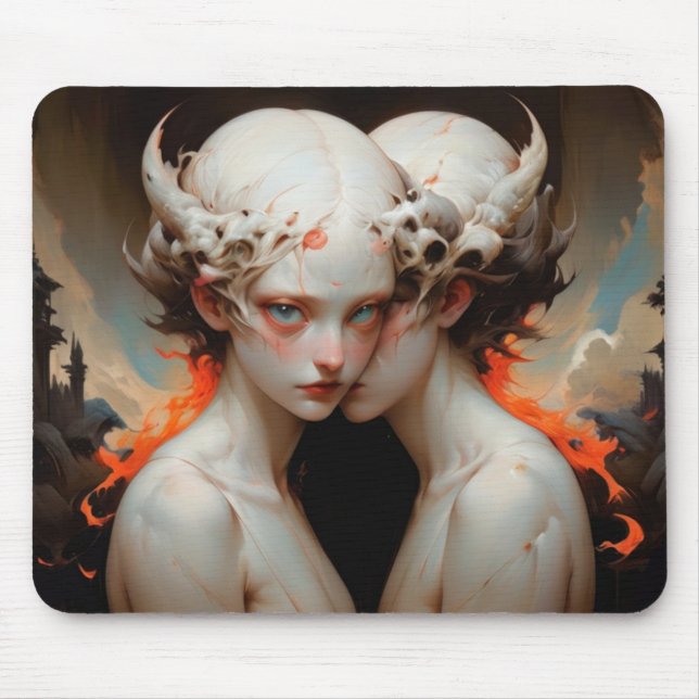 Doppelganger - Evil Twin Mousepad (Vorne)