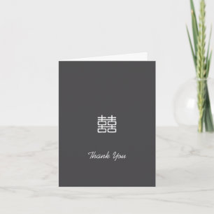Doppelglück Laternen Hochzeit Danksagungskarten Dankeskarte