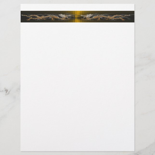 Doppelgolden Dragons Letterhead (Vorderseite)