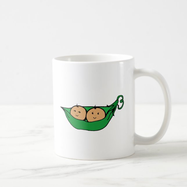 Doppelhülsen-Grafik Tasse (Rechts)