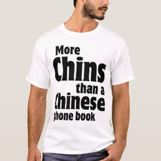 Doppelkinn - mehr Kinne als ein chinesisches T-Shirt