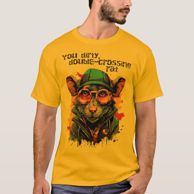 Doppelkreuzratte T-Shirt (Vorderseite)
