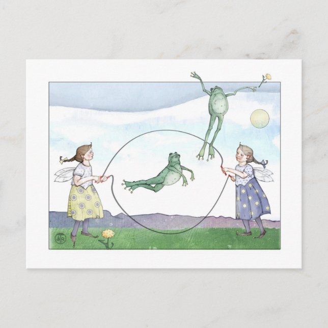 DoppelNiederländisch Postkarte (Vorderseite)