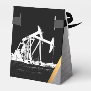 Doppelöl-Pumpen(Pumpen-Jack) Einheits-Metallblick Geschenkschachtel