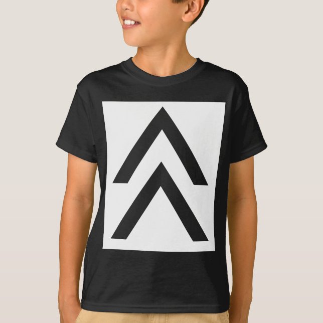 Doppelpfeil T-Shirt (Vorderseite)