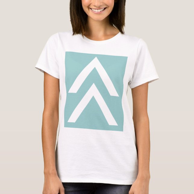 Doppelpfeil T-Shirt (Vorderseite)