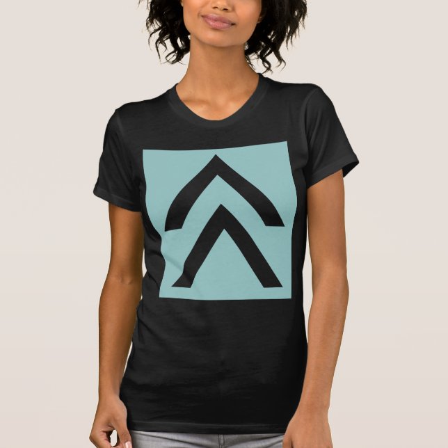 Doppelpfeil T-Shirt (Vorderseite)