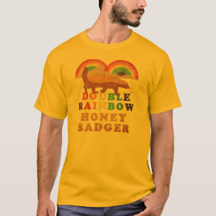 DOPPELRAINBOOT-HONEY-BADGER T-Shirt