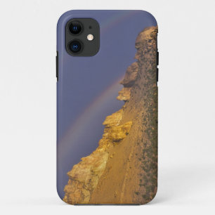 Doppelregenbogen über einer Felsformation in der N Case-Mate iPhone Hülle