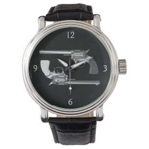 Doppelrevolver Armbanduhr
