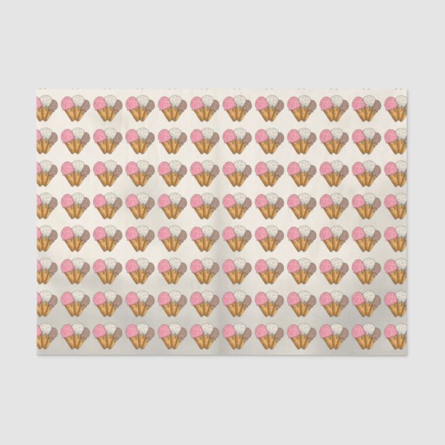 Doppelschaufel Seidenpapier (Vorderseite)