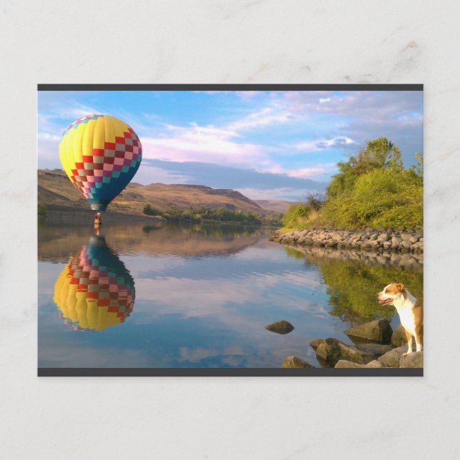 Doppelschleife Postkarte (Vorderseite)