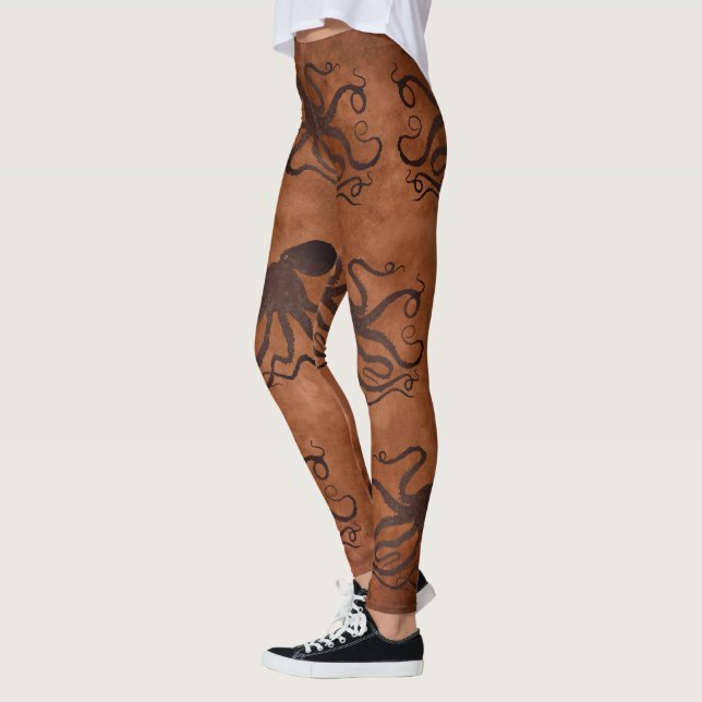 Doppelschokolade Oktopus - Leggings (Links)
