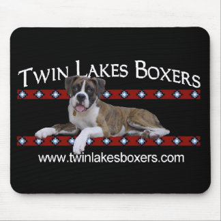Doppelsee-Boxer-Mausunterlage Mousepad