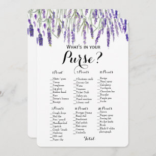 Doppelseite - 2 Brautparty Games Pursuit   Wünsche Einladung