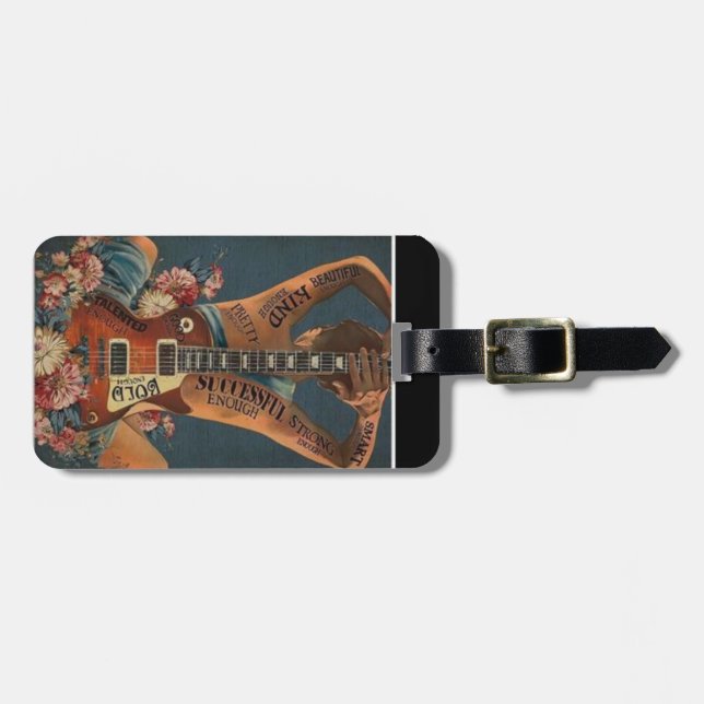 Doppelseitig bedruckt gepäckanhänger (Vorderseite horizontal)