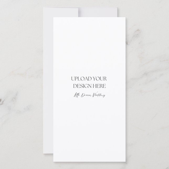 Doppelseitige 4 x 8 Zoll-Halbschallkarte (Vorderseite)