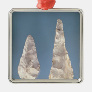 Doppelseitige Blätter, niedrigerer Acheulean Ornament Aus Metall