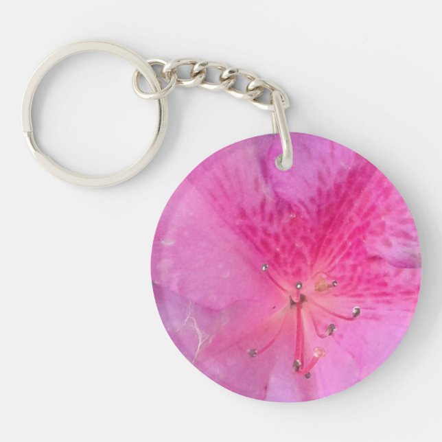 Doppelseitige Circle Acryl Schlüsselanhänger (Vorderseite)