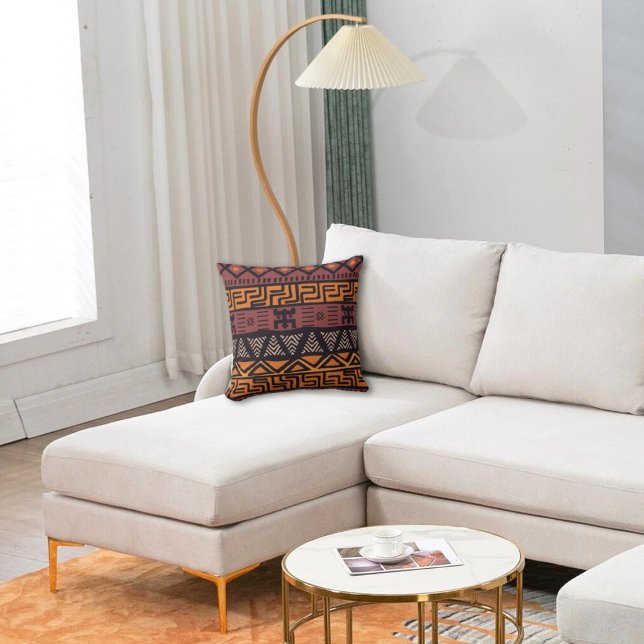 Doppelseitige ethnische Stammesfarbe Bohemisch Kissen (Von Creator hochgeladen)