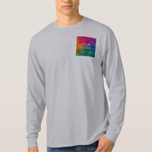 Doppelseitige Hochladen der Vorlage für das Logo-D T-Shirt