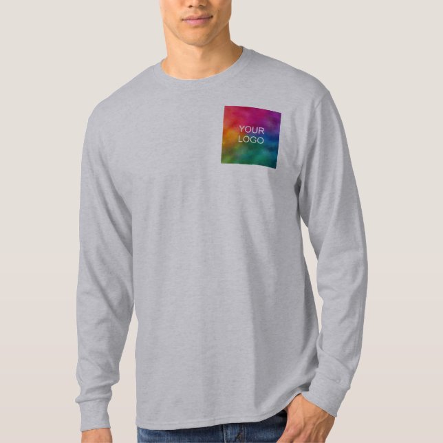 Doppelseitige Hochladen der Vorlage für das Logo-D T-Shirt (Vorderseite)