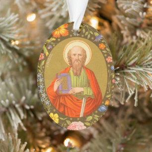Doppelseitige St. Paul (PM 06) Acryl Ornament