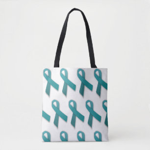 Doppelseitige Tasche des aquamarinen Bandes