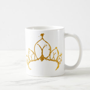 Doppelseitige Tasse Papierprinzessin
