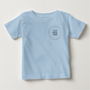 Doppelseitige Vorlage Hinzufügen von Text Picture  Baby T-shirt