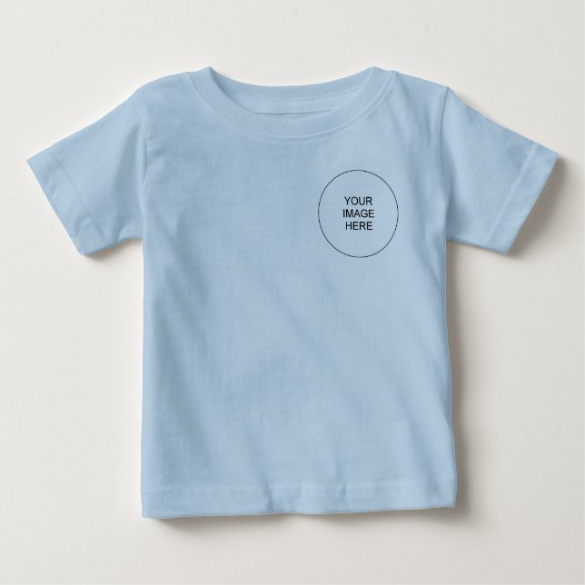 Doppelseitige Vorlage Hinzufügen von Text Picture  Baby T-shirt (Vorderseite)