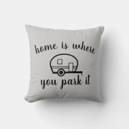 Doppelseitiger Kissen für den Camper