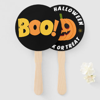 Doppelseitiger süßer Geist Frohes Halloween Fächer