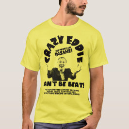Doppelseitiger verrückter Eddie kann man nicht sch T-Shirt