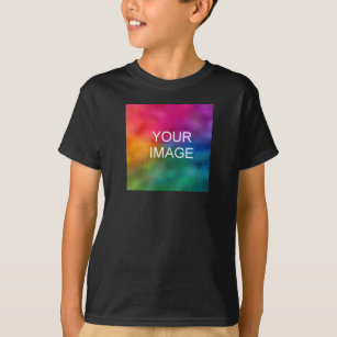 Doppelseitiges Design Hinzufügen von Boys mit schw T-Shirt