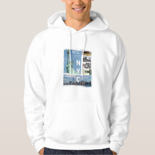 Doppelseitiges Design Nyc Yellow Taxi New York Men Hoodie