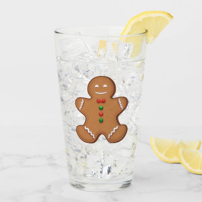 Doppelseitiges Gingerbrotglas Glas (Rückseite Ice)