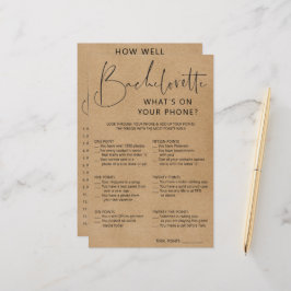 Doppelseitiges Junggeselinnen-Abschied