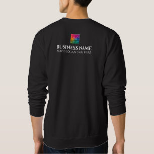 Doppelseitiges Logo für die Werbeaktion Uniform Co Sweatshirt