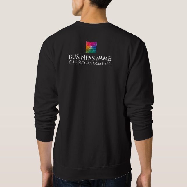 Doppelseitiges Logo für die Werbeaktion Uniform Co Sweatshirt (Rückseite)