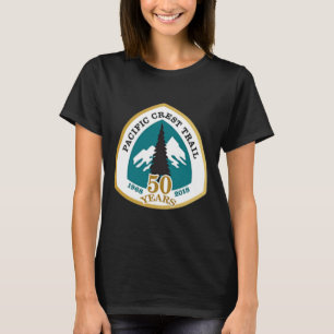 Doppelseitiges Pacific Crest Trail 50 Jahre T-Shir T-Shirt